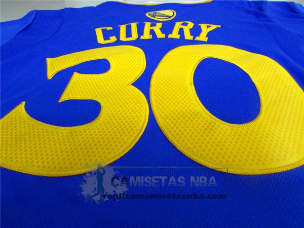Camiseta Manga Corta Warriors Curry Azul